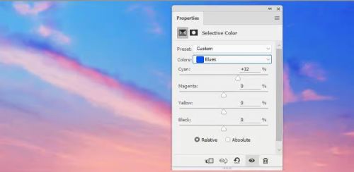 آموزش طراحی غروب خورشید در فتوشاپ